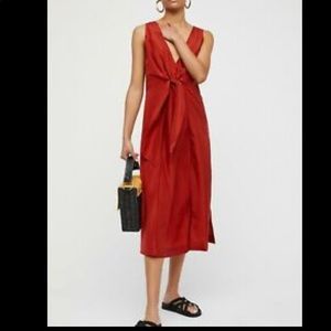 Free People Mumbai Nights Silk Dress